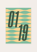 January 19 DAYMARK card — Sand Current — clean