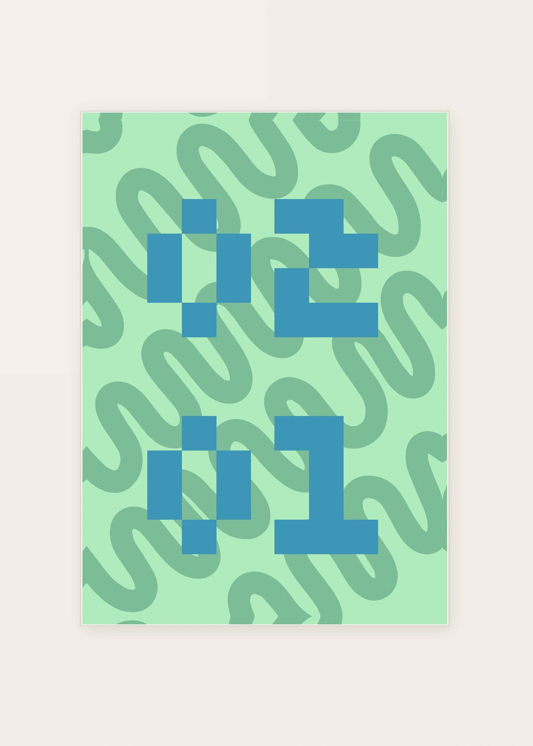 February 1 DAYMARK card — Mint Modules — clean