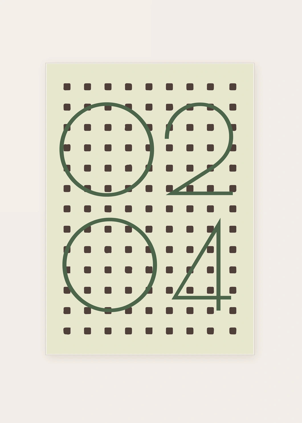 February 4 DAYMARK card — Dot Register — clean