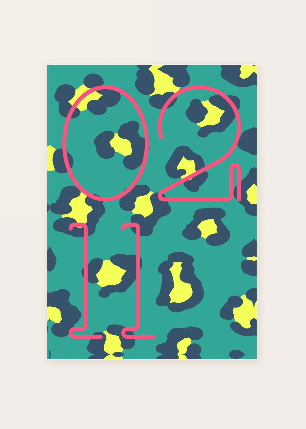 February 11 DAYMARK card — Camo Trace — clean