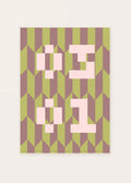 March 1 DAYMARK card — Dusty Pixels — clean