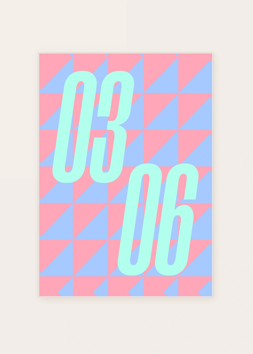 March 6 DAYMARK card — Ice Slant — clean