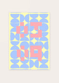 March 9 DAYMARK card — Pastel Pixels — clean