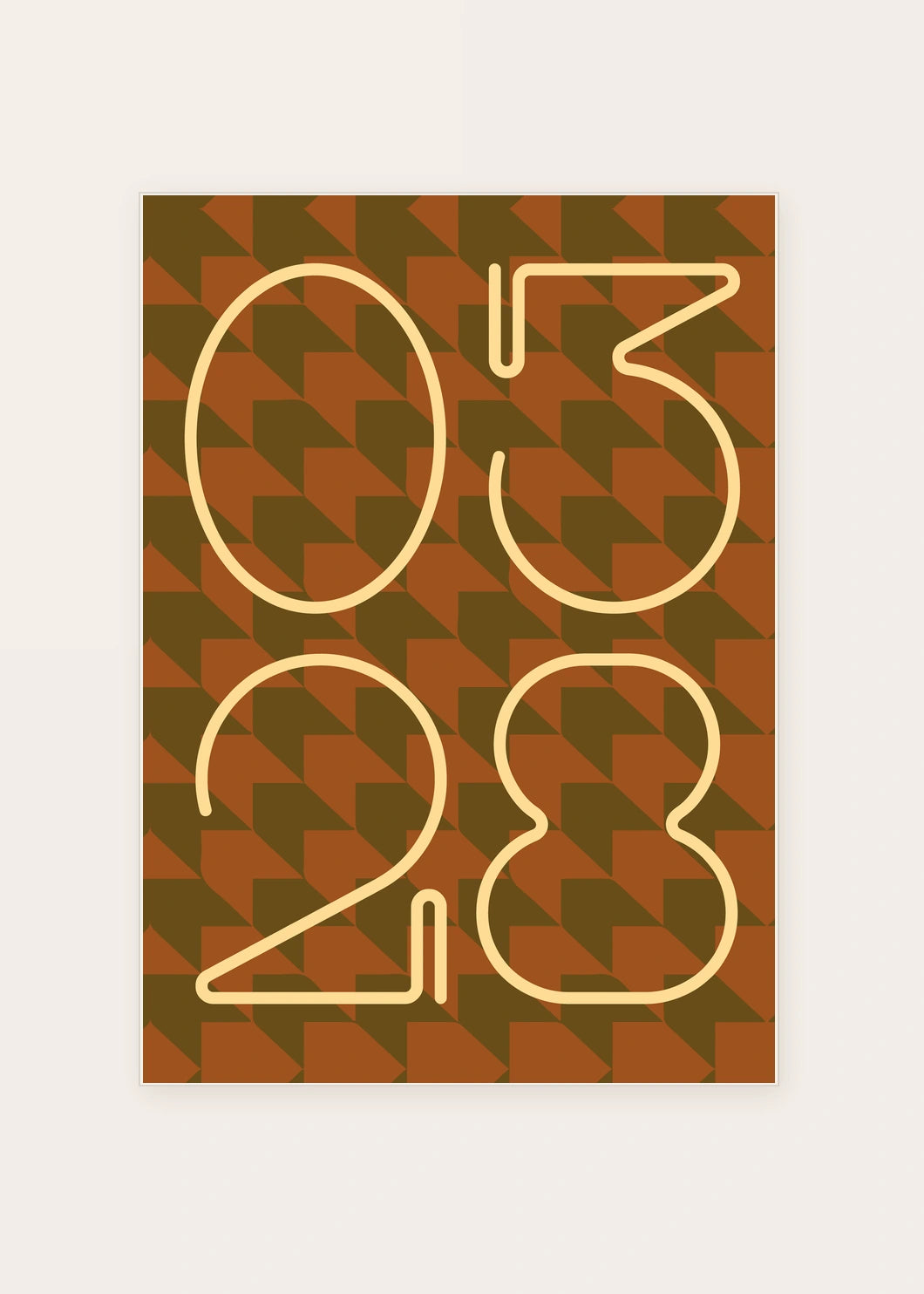March 28 DAYMARK card — Earth Weave — clean