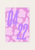 April 22 DAYMARK card — Lilac Drift — clean