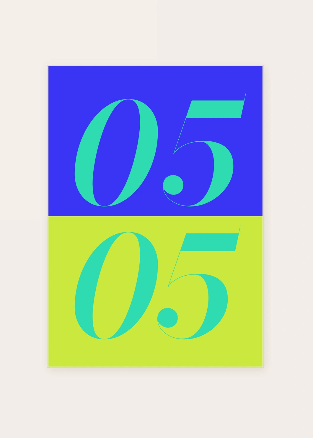 May 5 DAYMARK card — Electric Split — clean
