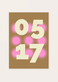 May 17 DAYMARK card — Pink Solar — clean