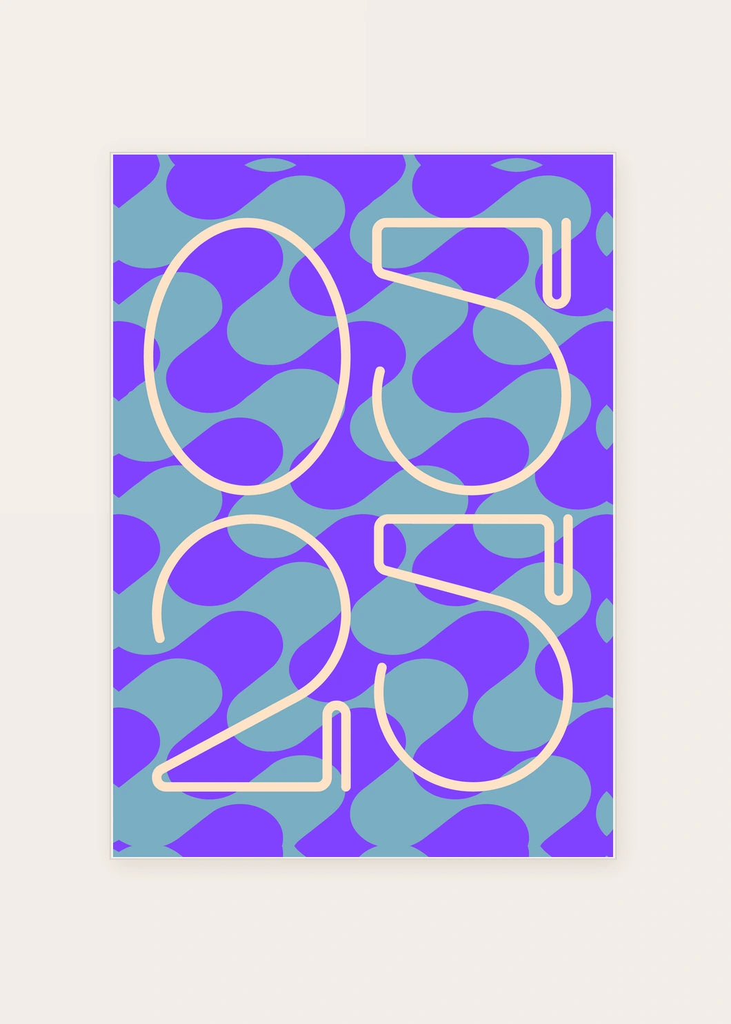 May 25 DAYMARK card — Violet Loop — clean