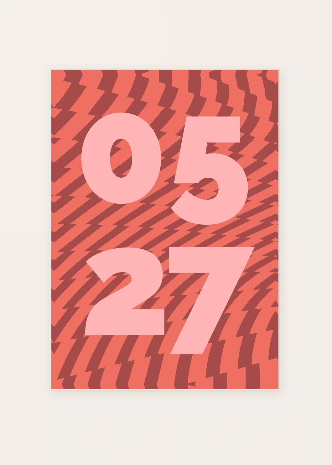 May 27 DAYMARK card — Coral Motion — clean