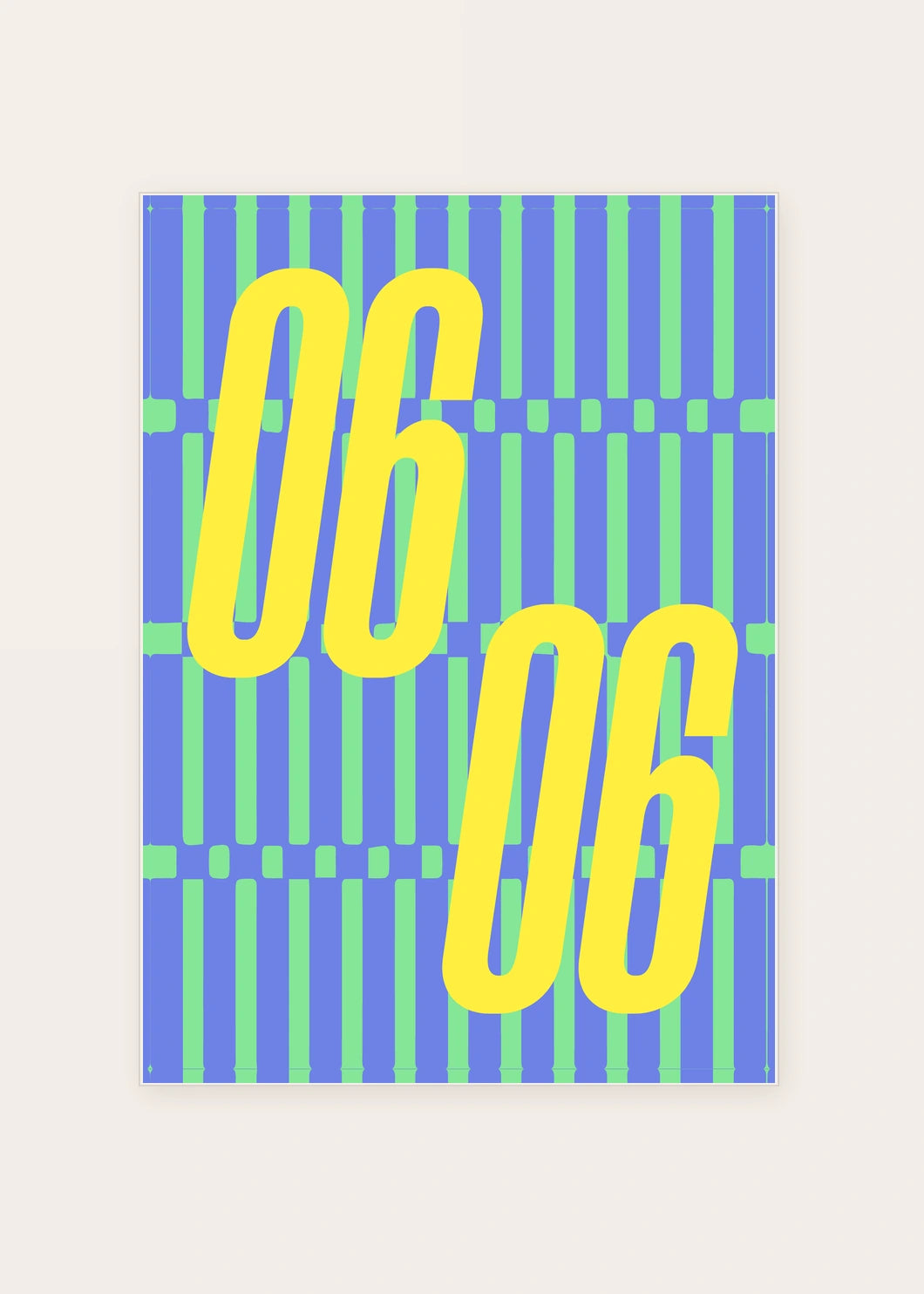 June 6 DAYMARK card — Lemon Rail — clean
