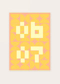 June 7 DAYMARK card — Cream Tiles — clean