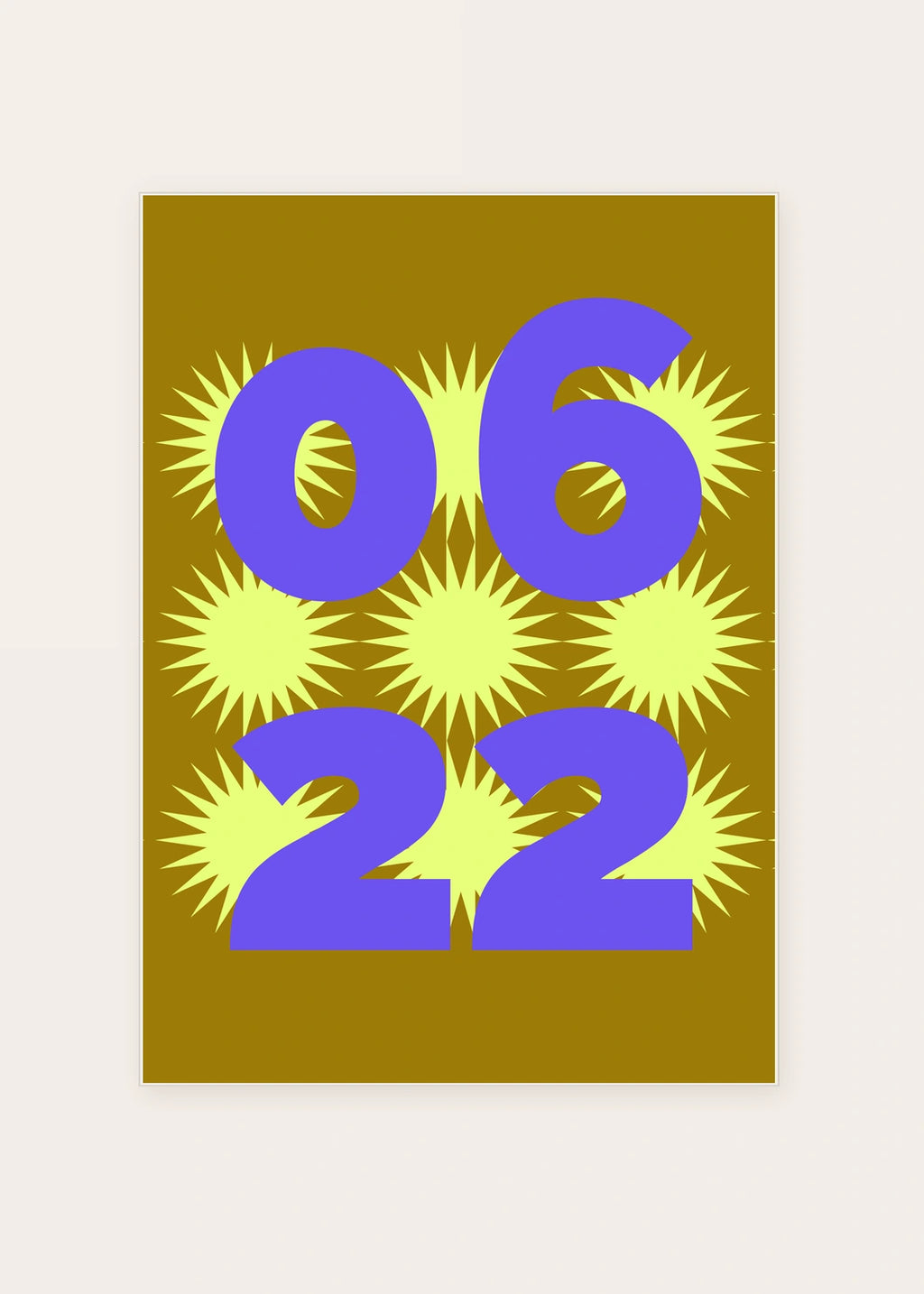 June 22 DAYMARK card — Violet Suns — clean
