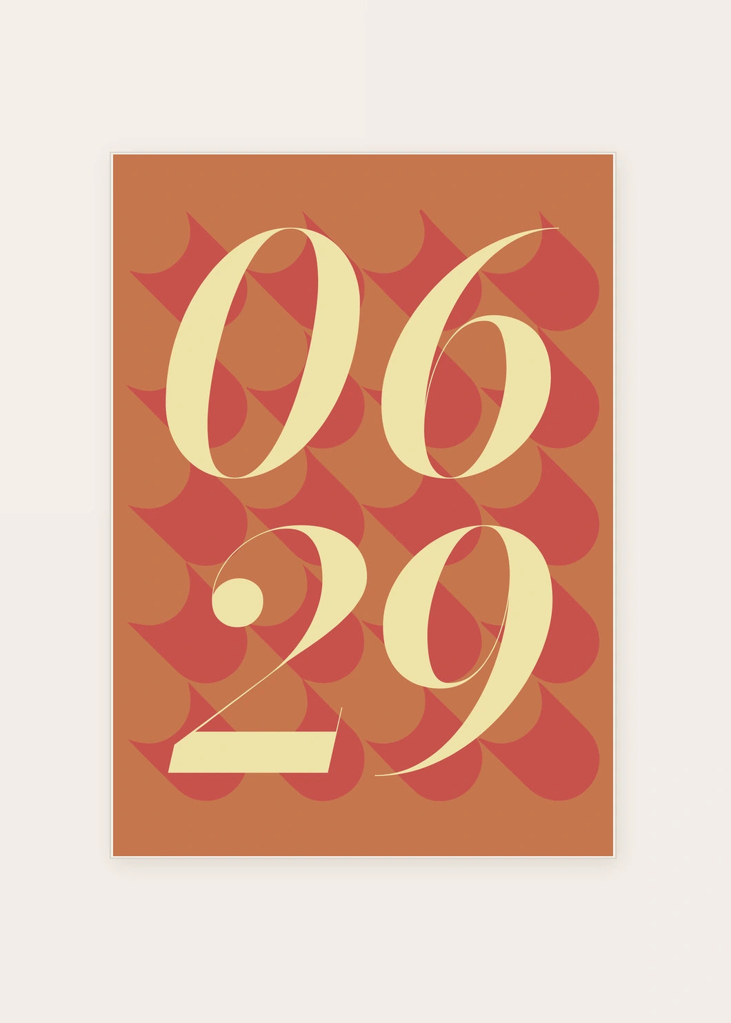 June 29 DAYMARK card — Honey Petals — clean
