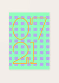 July 21 DAYMARK card — Lime Lattice — clean