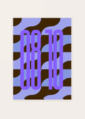 August 10 DAYMARK card — Purple Ladder — clean