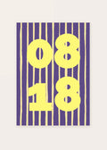 August 18 DAYMARK card — Lemon Rails — clean