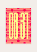 August 31 DAYMARK card — Pink Notes — clean