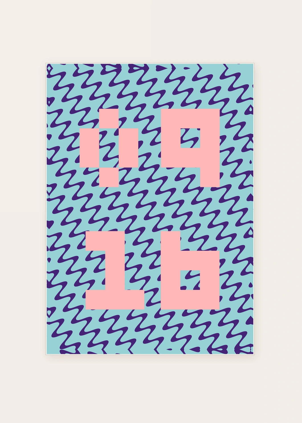 September 16 DAYMARK card — Pink Lightning — clean