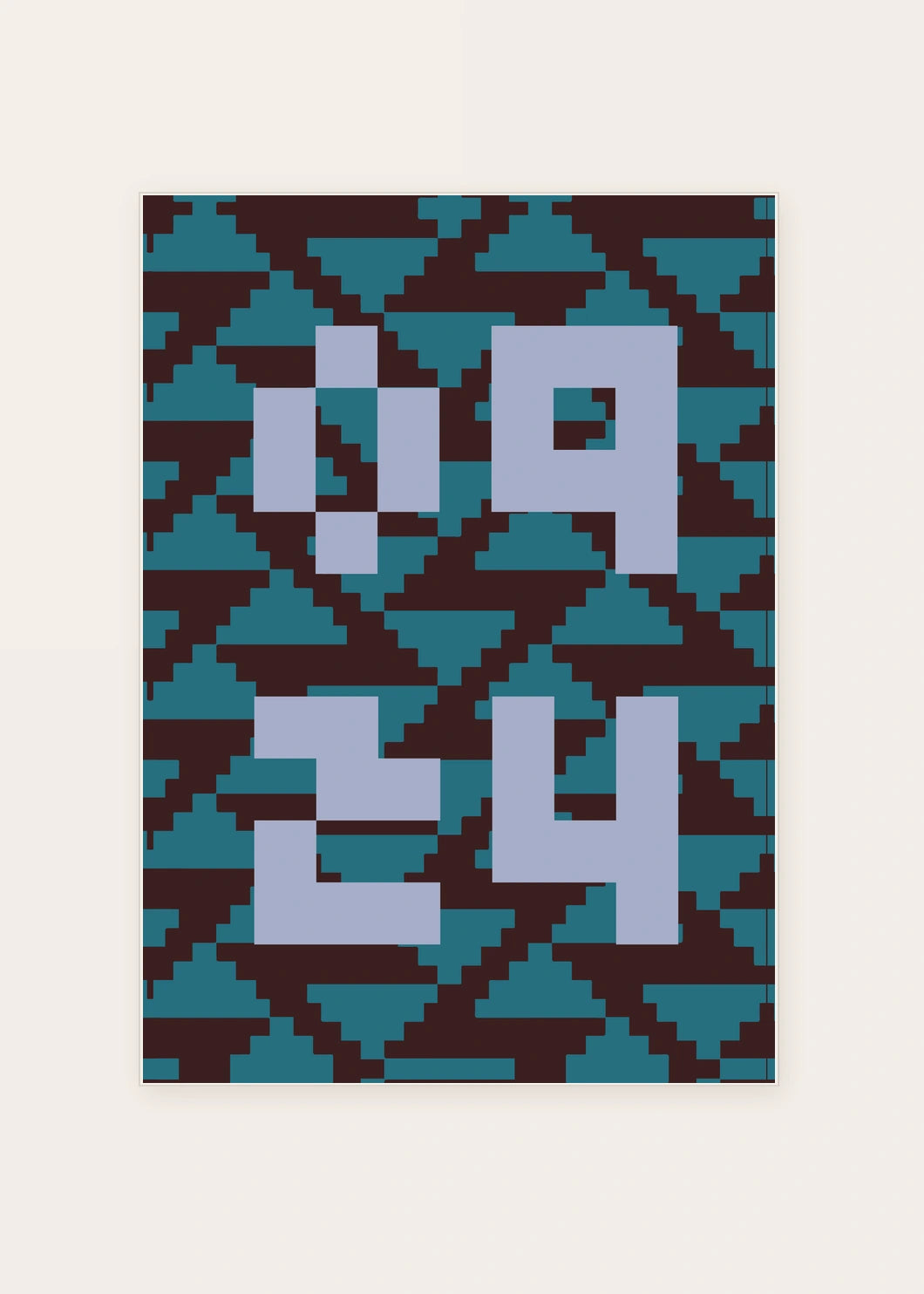 September 24 DAYMARK card — Ice Weave — clean