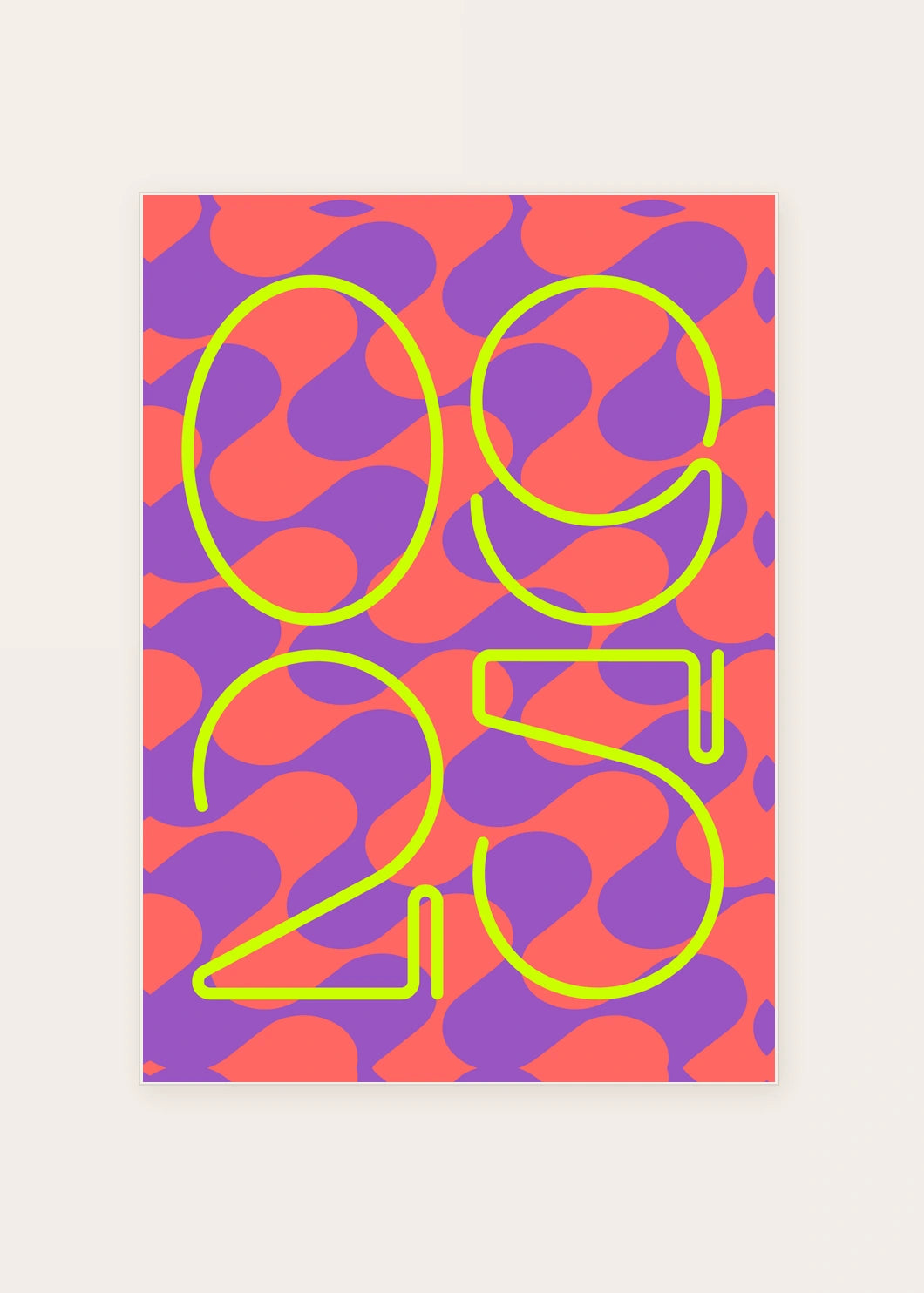 September 25 DAYMARK card — Lemon Loop — clean