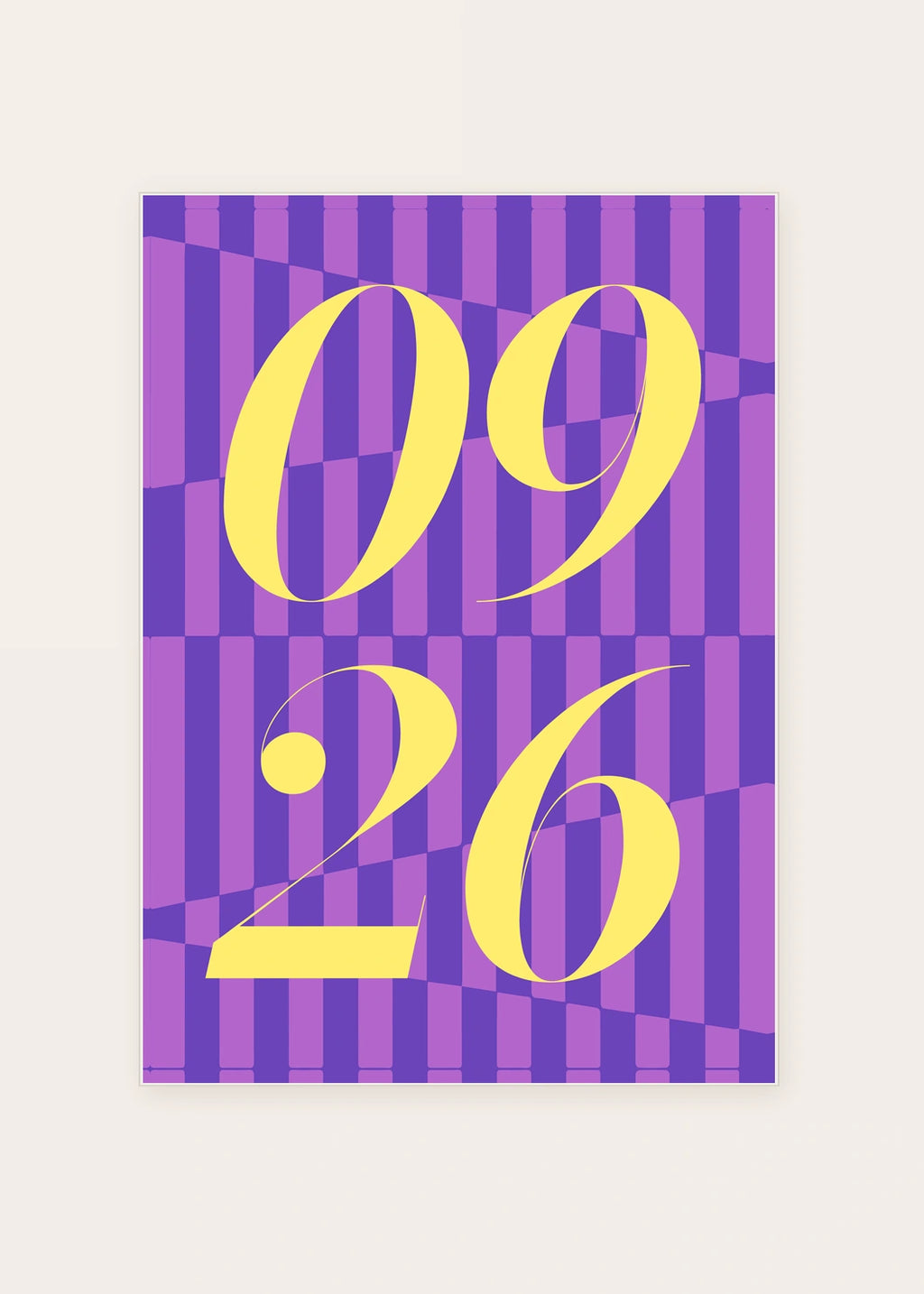September 26 DAYMARK card — Yellow Ledger — clean