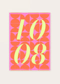 October 8 DAYMARK card — Lemon Tiles — clean
