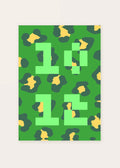 October 12 DAYMARK card — Camo Blocks — clean