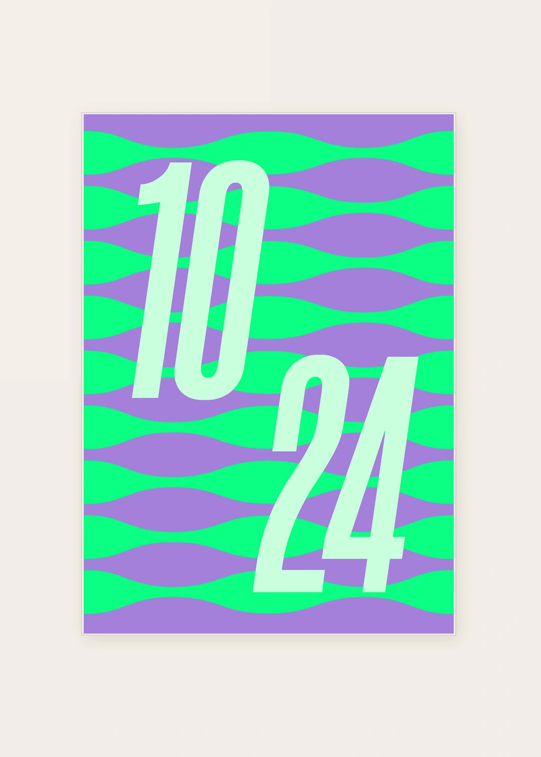 October 24 DAYMARK card — White River — clean