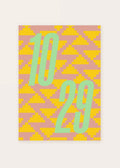 October 29 DAYMARK card — Ice Static — clean