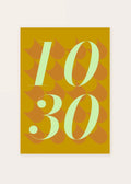 October 30 DAYMARK card — Pale Petals — clean