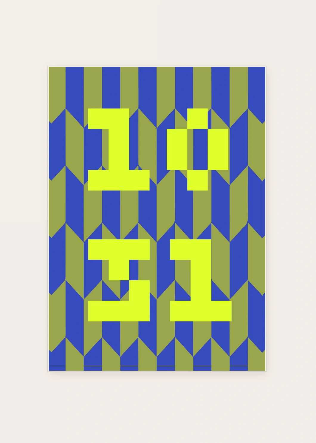 October 31 DAYMARK card — Acid Blocks — clean