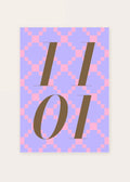 November 1 DAYMARK card — Cocoa Facets — clean