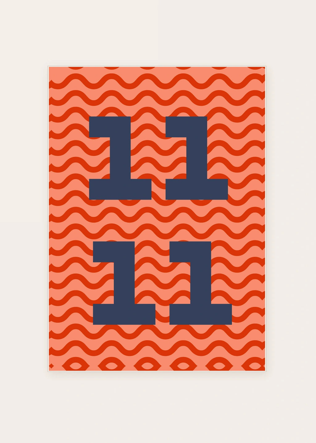 November 11 DAYMARK card — Ink Current — clean