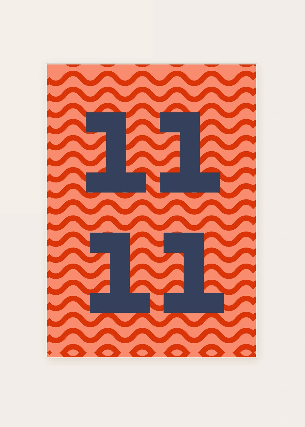 November 11 DAYMARK card — Ink Current — clean