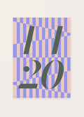 November 20 DAYMARK card — Olive Tilt — clean