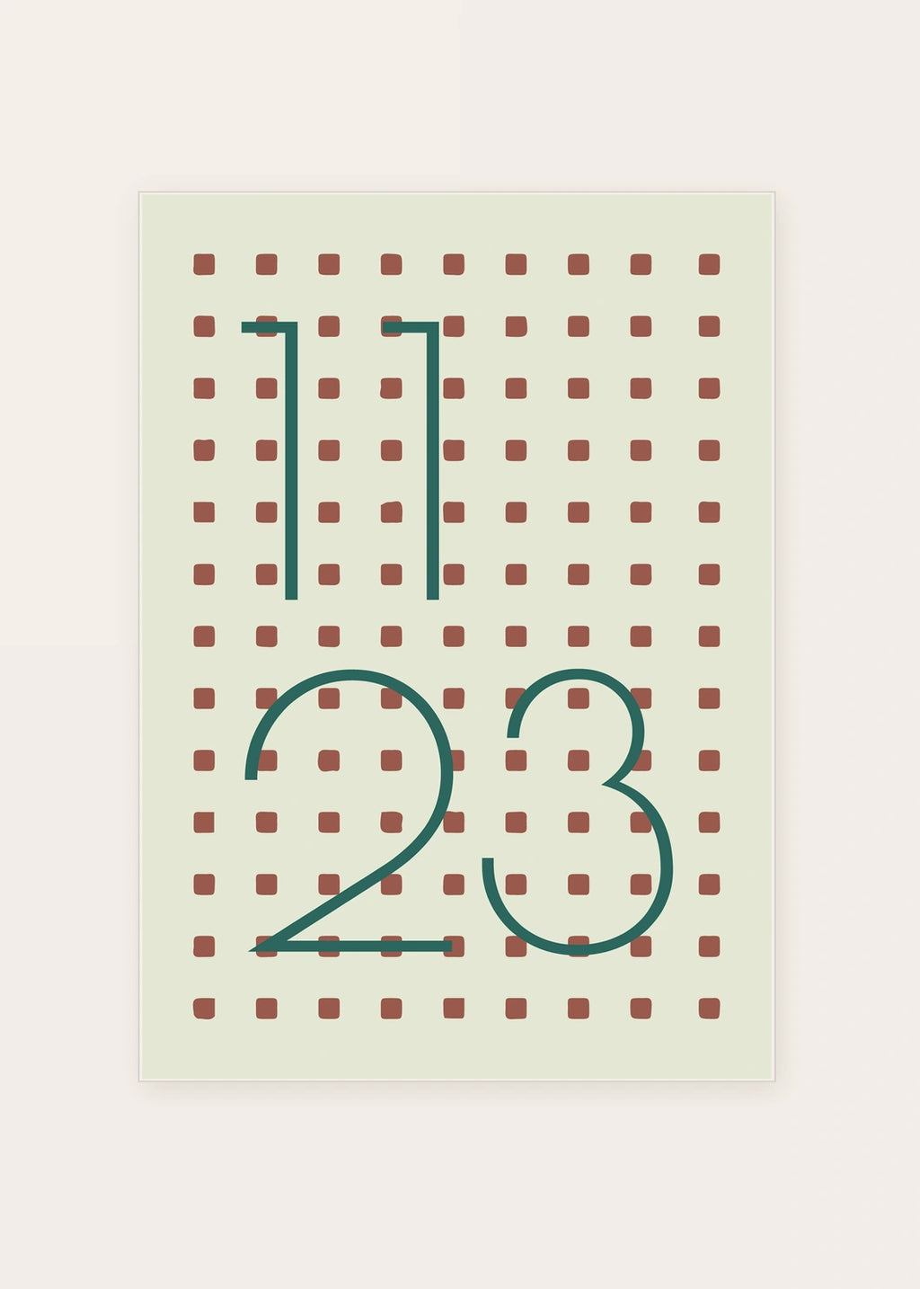 November 23 DAYMARK card — Forest Register — clean