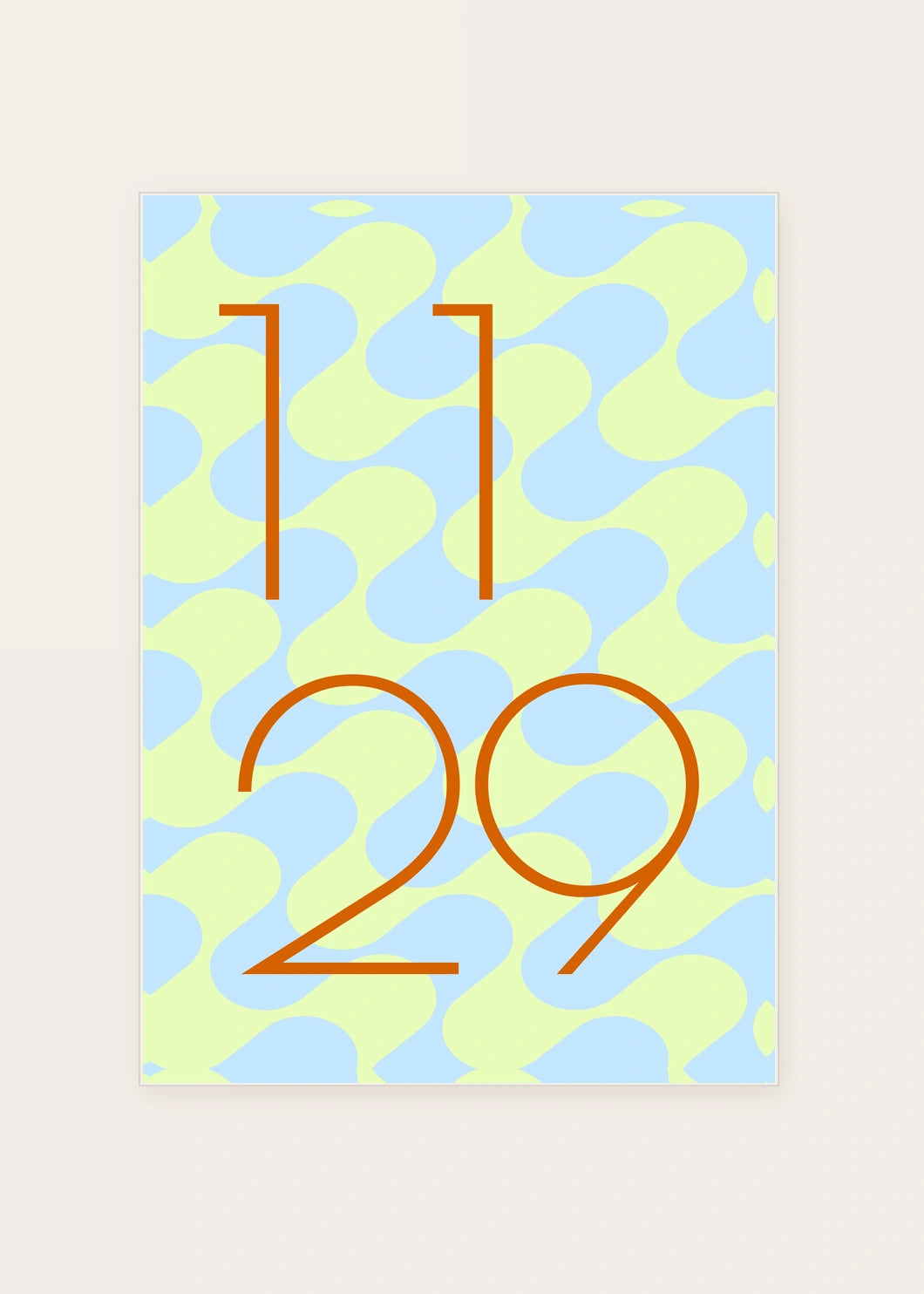 November 29 DAYMARK card — Amber Loops — clean