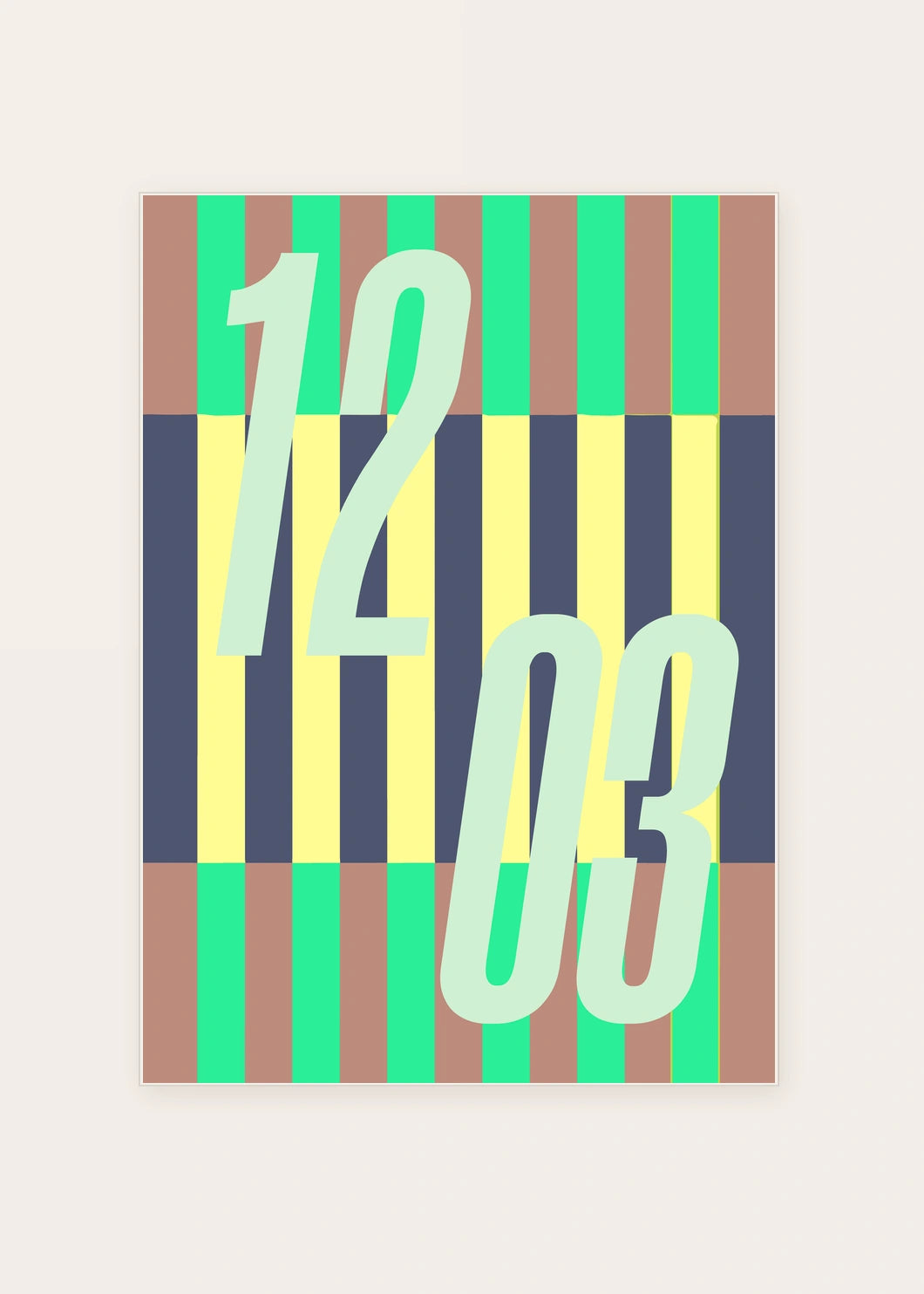 December 3 DAYMARK card — Butter Rails — clean