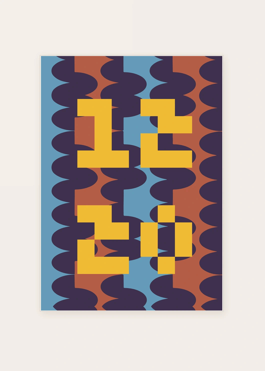 December 20 DAYMARK card — Ochre Current — clean