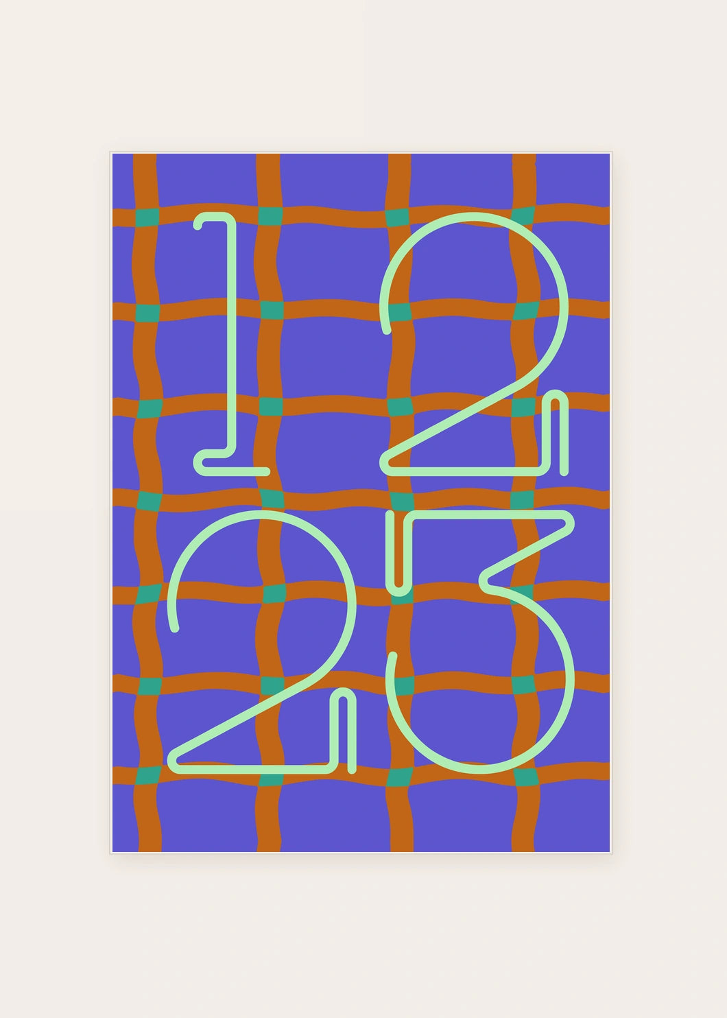 December 23 DAYMARK card — Yellow Net — clean