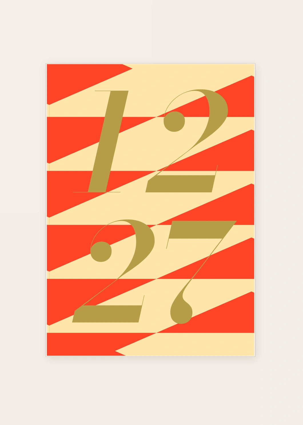 December 27 DAYMARK card — Olive Speed — clean