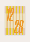December 28 DAYMARK card — Amber Bands — clean