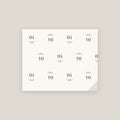 January 4 · The Date Wrapping Paper