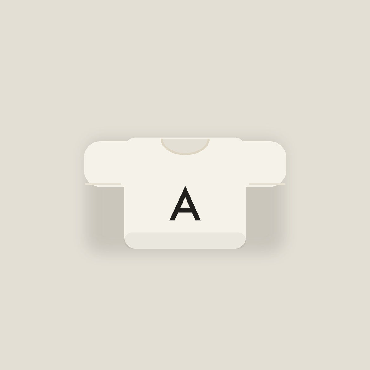 A · Letter Pet Tee