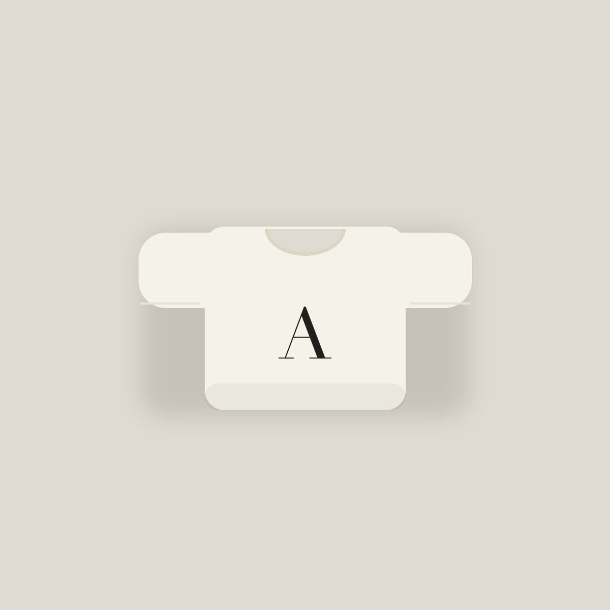 A · Letter Pet Tee