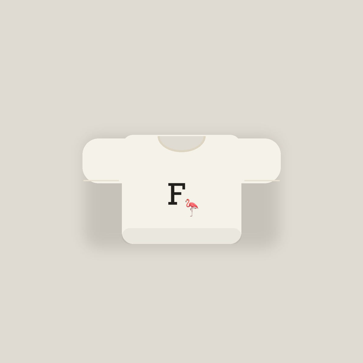 F · Flamingo Pet Tee