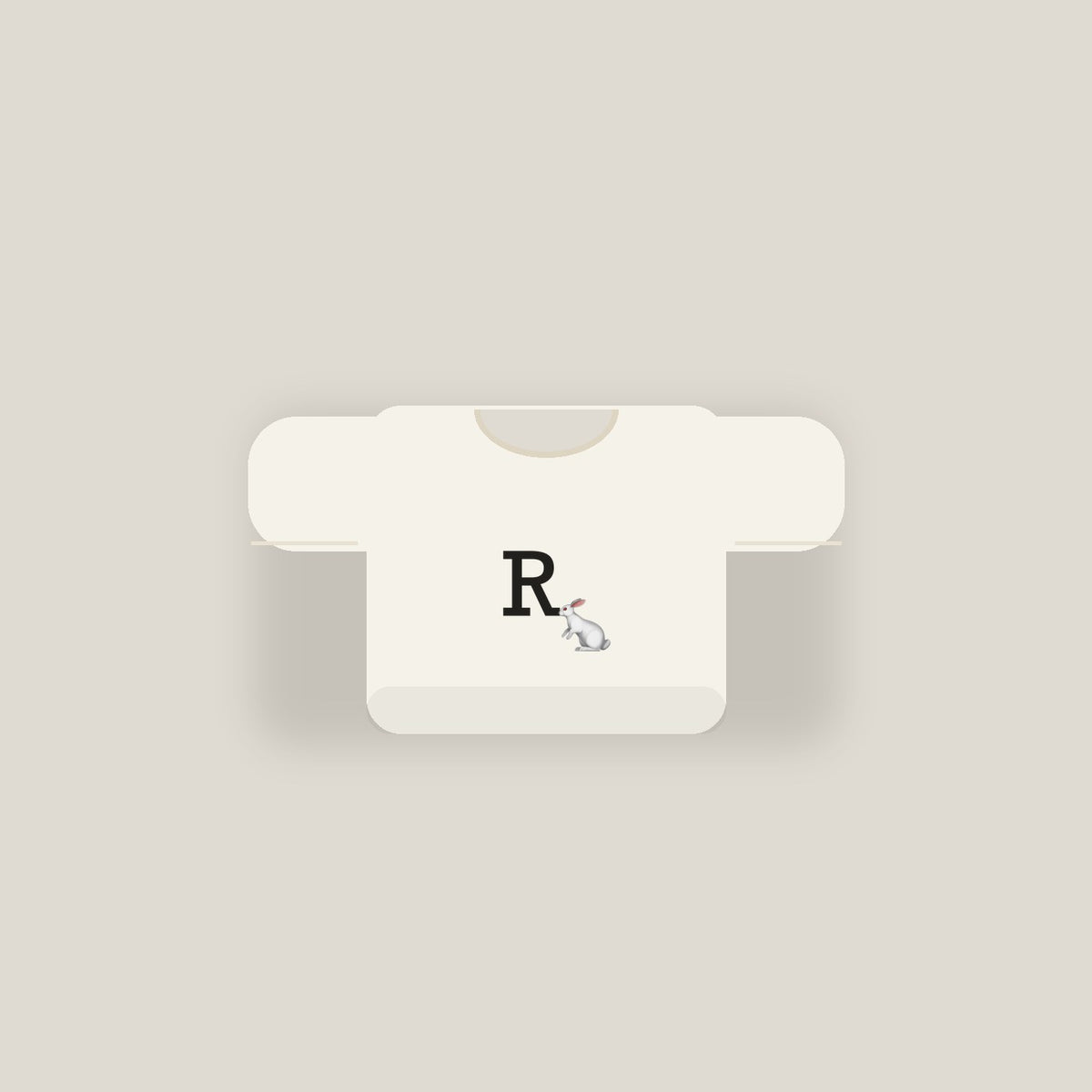 R · Rabbit Pet Tee