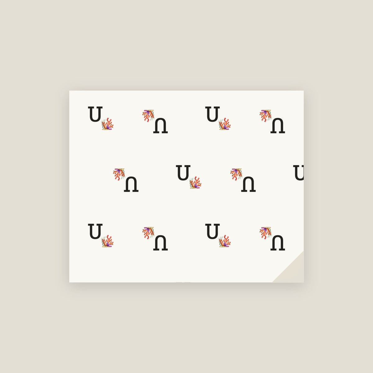 U · Urchin Wrapping Paper