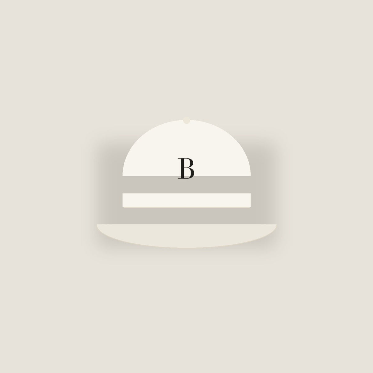 B · Letter Hat