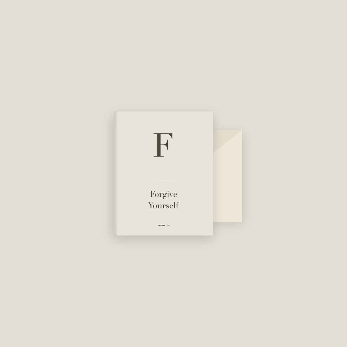 F · Forgive Yourself Card Set